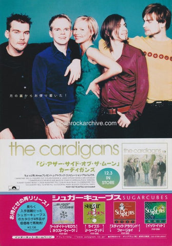 The Cardigans 1998/01 The Other Side Of The Moon Japan album promo ad