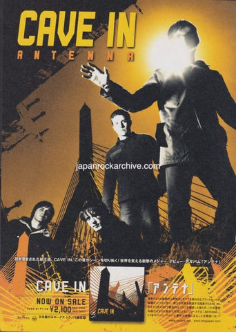 Cave In 2003/04 Antenna Japan album promo ad