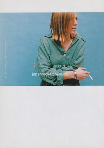 Portishead 1999/08 Japanese music press cutting clipping - photo pinup - beth gibbons