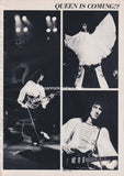 Queen 1975/04 Japanese music press cutting clipping - photo feature