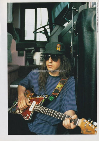 Dinosaur Jr. J Mascis 1994/03 Japanese music press cutting clipping - photo pinup