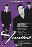 Fastball 1999 Japan tour concert gig flyer handbill