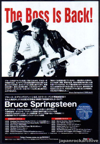 liveバージョン超絶レア Bruce Springsteen プロモCD